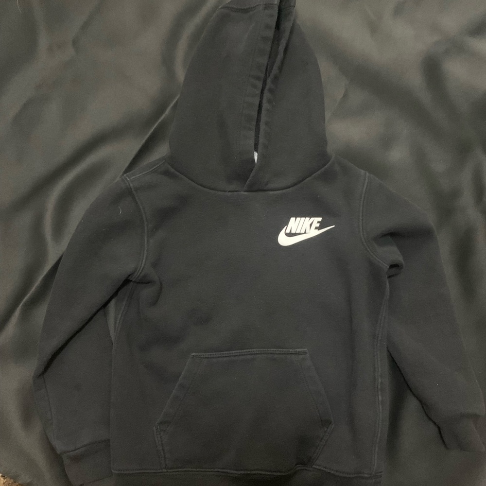 Nike 4T Black Pullover Hoodie with Pocket